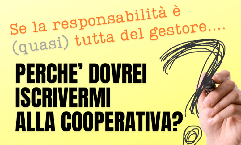 Se la responsabilità è (quasi) tutta del gestore, perché dovrei iscrivermi a Esibirsi?