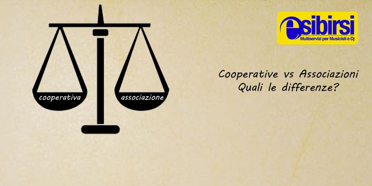 Che differenza c'è tra Cooperativa e Associazione?