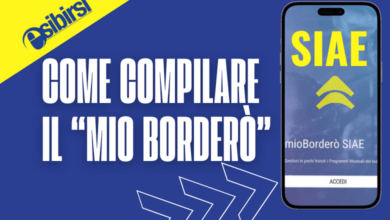 COME COMPILARE MIO BORDERò SIAE