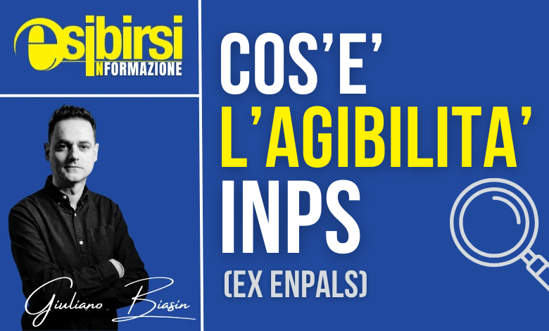 cos'è l'agibilità Inps ex enpals