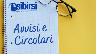 Avvisi e Circolari Soci Esibirsi