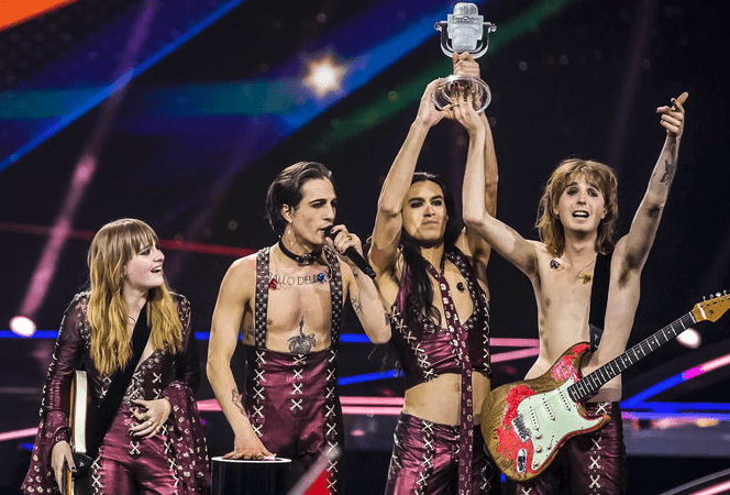 Maneskin vincono Eurovision Song Contest