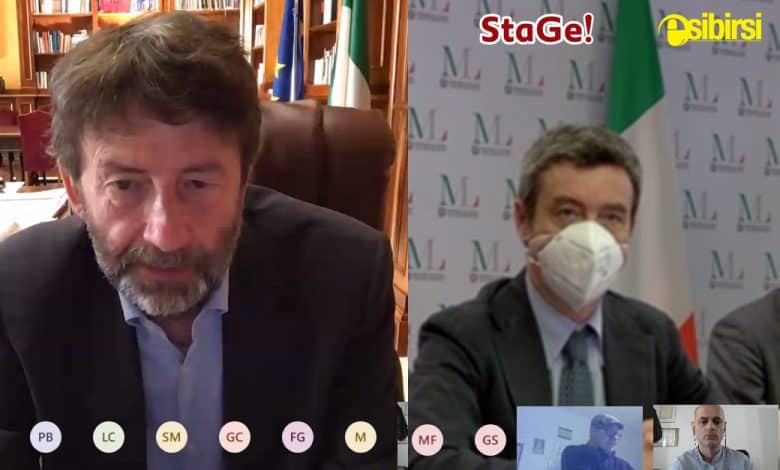 incontro Ministro Franceschini e Ministro Orlando