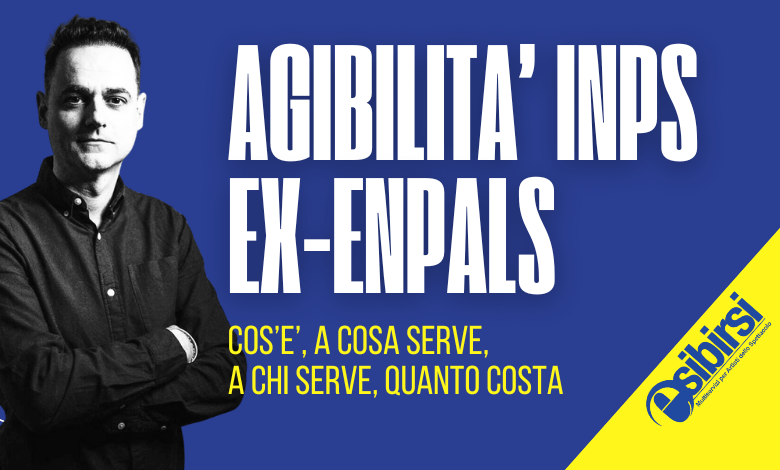 Agibilita per lavoratori dello spettacolo