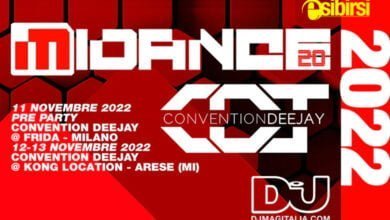 midance convention deejay esibirsi 2022