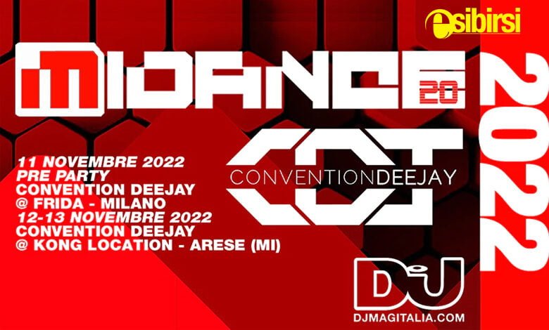 midance convention deejay esibirsi 2022