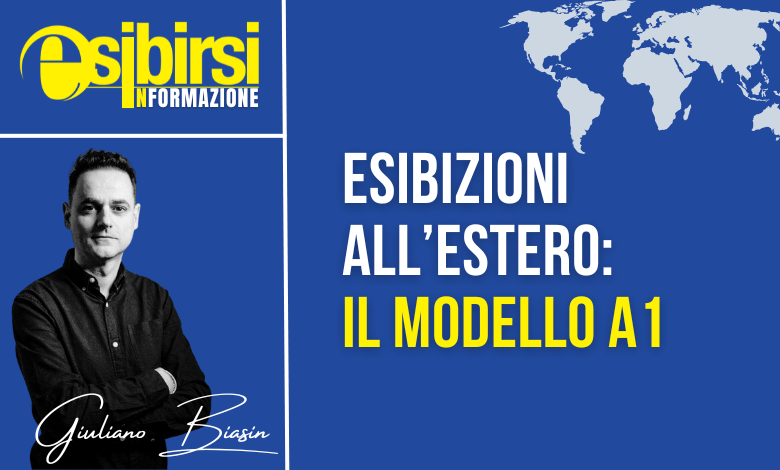 Esibizioni estero il modello a1