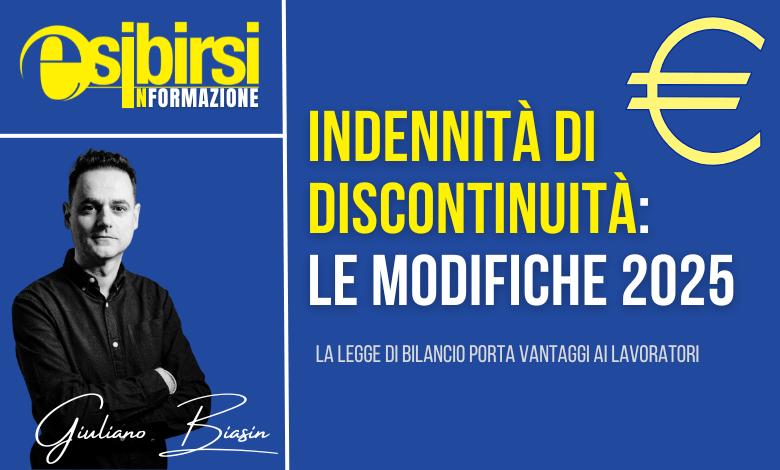 indennità di discontinuità_legge bilancio 2025
