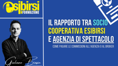 rapporto socio esibirsi e agenzia spettacolo