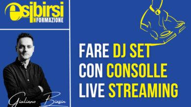 Fare Dj Set con Consolle Live Streaming