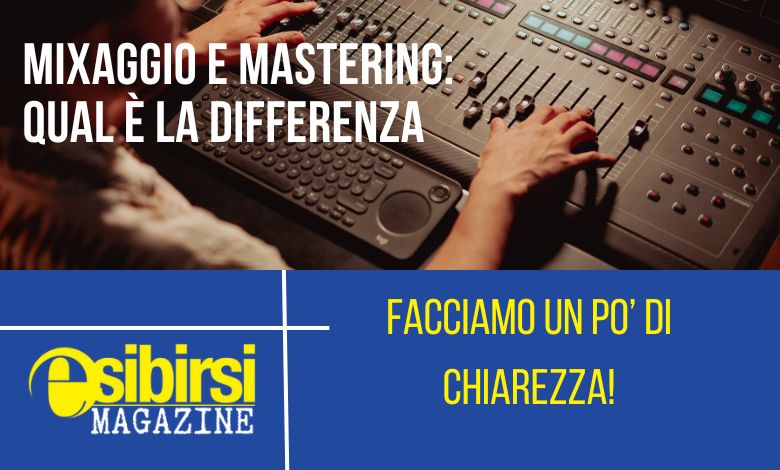 Mixaggio e mastering