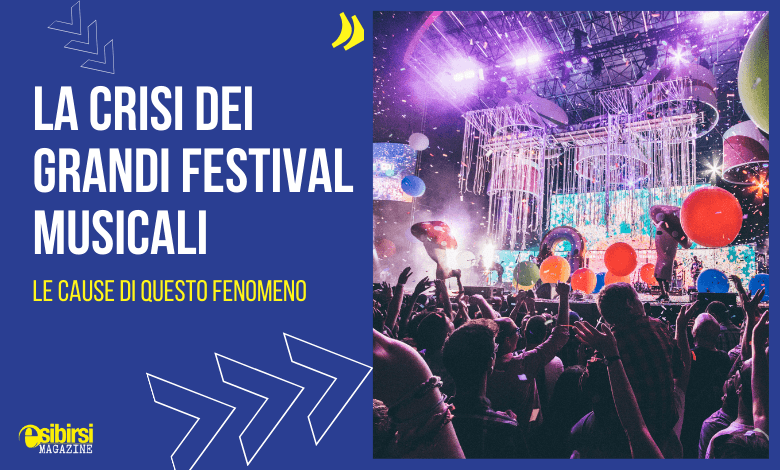 La crisi dei grandi festival musicali