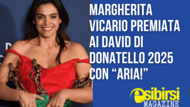Margherita Vicario premiata ai David di Donatello 2025 con “Aria!”