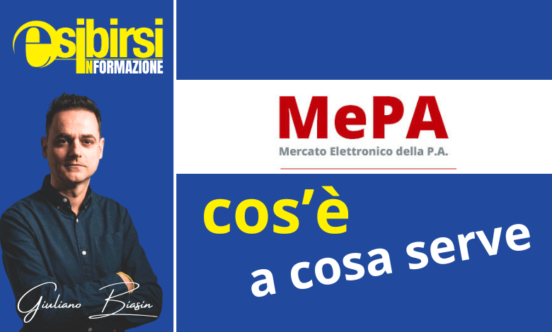 MePA e Mercato elettronico : facciamo chiarezza