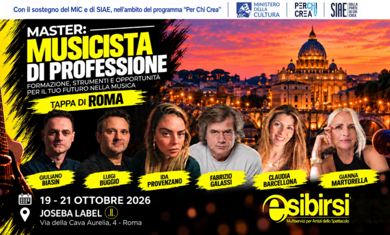 master musicista di professione roma